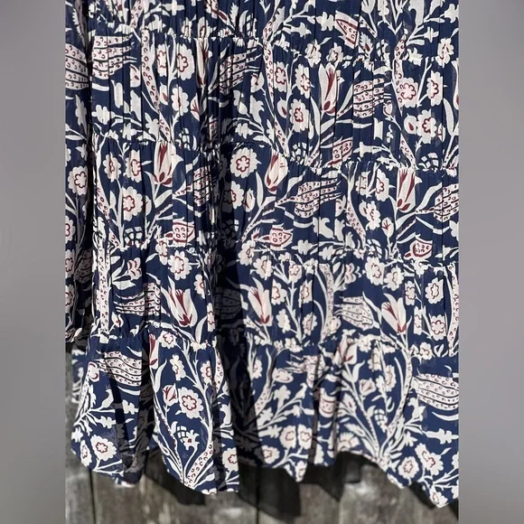 TED Baker Tarissa floral-print tiered crepe mini dress - Picture 7 of 14